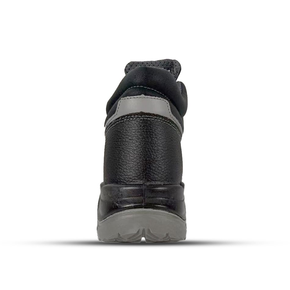 WARTER HIGHSAFE Sicherheitsschuhe S3 – Knöchelhoch, Leder, Wasserdicht, Rutschfest SRC, ESD – EN ISO 20345