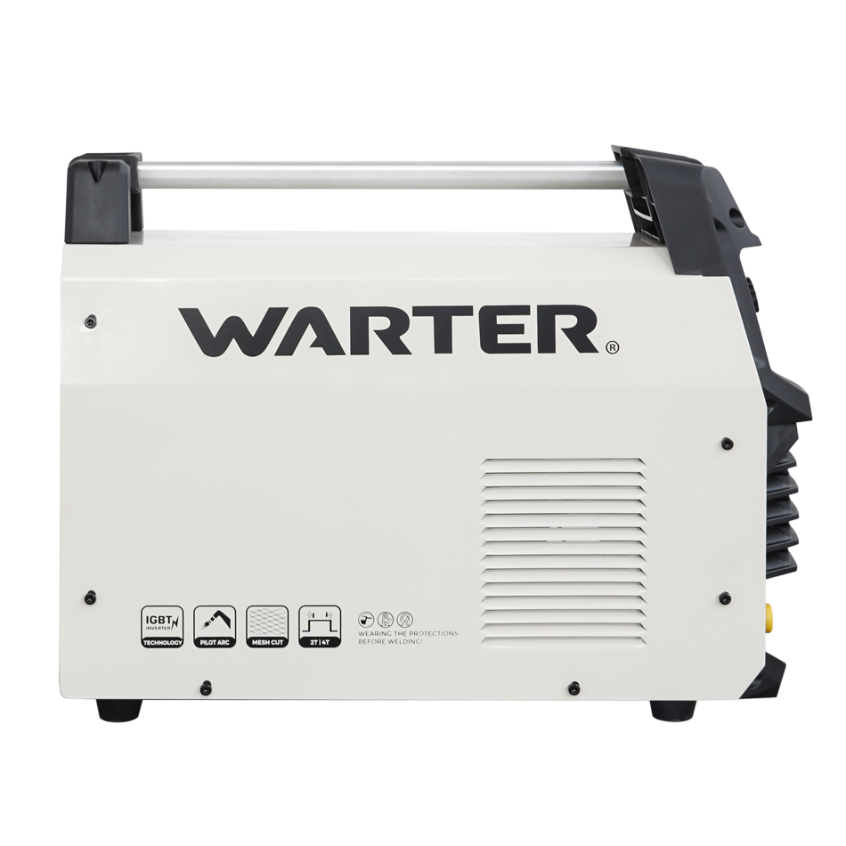 WARTER CUT-50 SE Plasmaschneider – 50A, HF-Pilotbogen, 20 mm Schnitttiefe, Digitaldisplay, 230V Plasmaschneidgerät