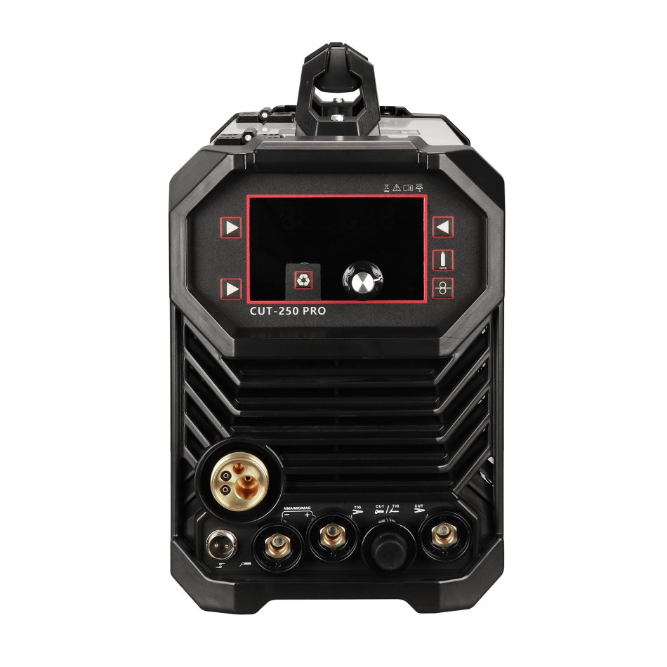 WARTER CUT-250 PRO Kompaktes 4-in-1 Multifunktions-Invertergerät für WIG, MIG/MAG, MMA & Plasma CUT 200A und 50A Kombigerät mit Plasma-Funktion