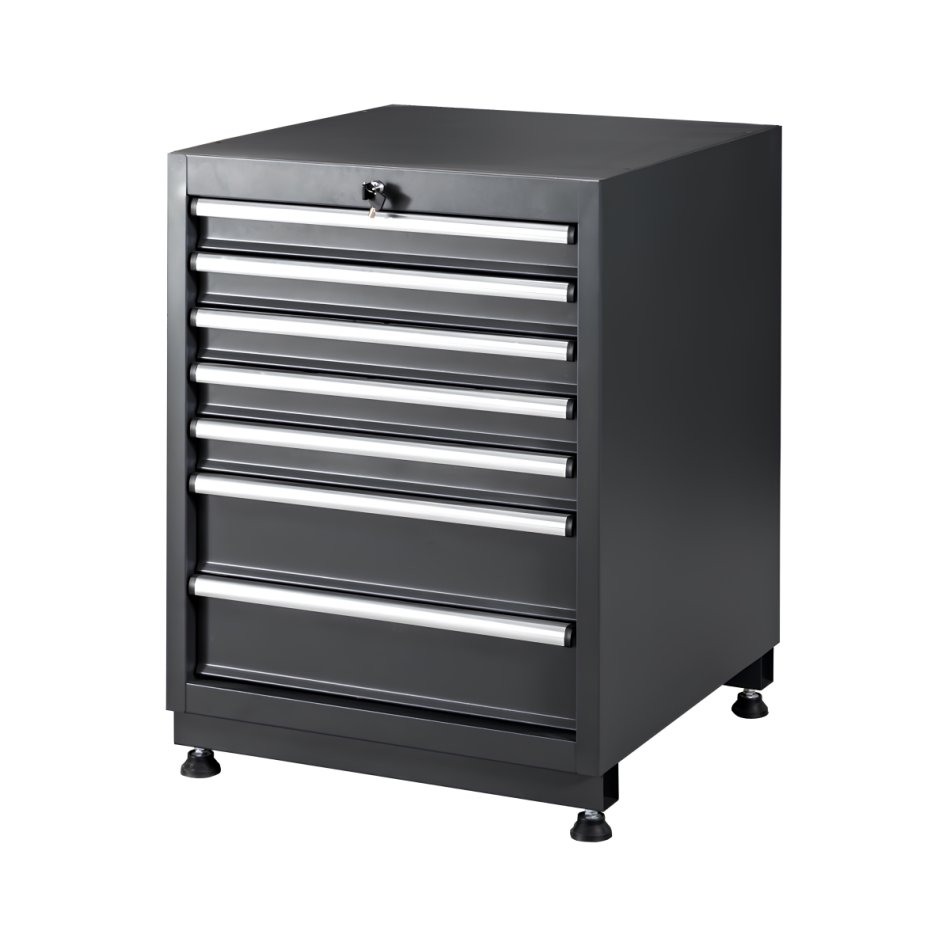 7-Schubladen Schrank Modul für Schranksystem RTX5000 - 680 x 700 x 910 mm | RETTER RTX-5000