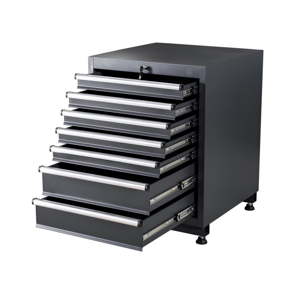 7-Schubladen Schrank Modul für Schranksystem RTX5000 - 680 x 700 x 910 mm | RETTER RTX-5000