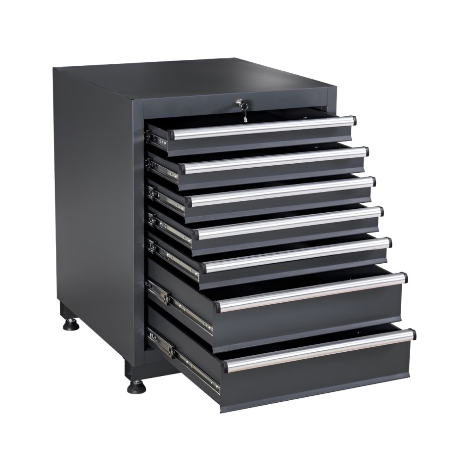 7-Schubladen Schrank Modul für Schranksystem RTX5000 - 680 x 700 x 910 mm | RETTER RTX-5000