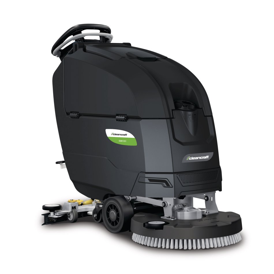 Handgeführte Scheuersaugmaschine SSM 550 bis 1600m²