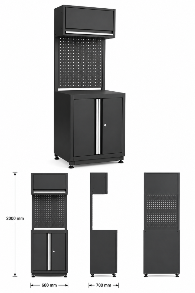 Werkstatteinrichtung Set 3 Teile PROFI Edition Schranksystem T2 | RETTER