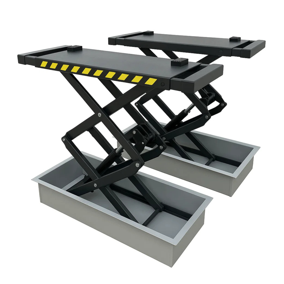 Einbau-Stahlwanne 1-tlg. für Unterflurmontage der Profi Scherenhebebühne RT-FW3500 (3,5 t)