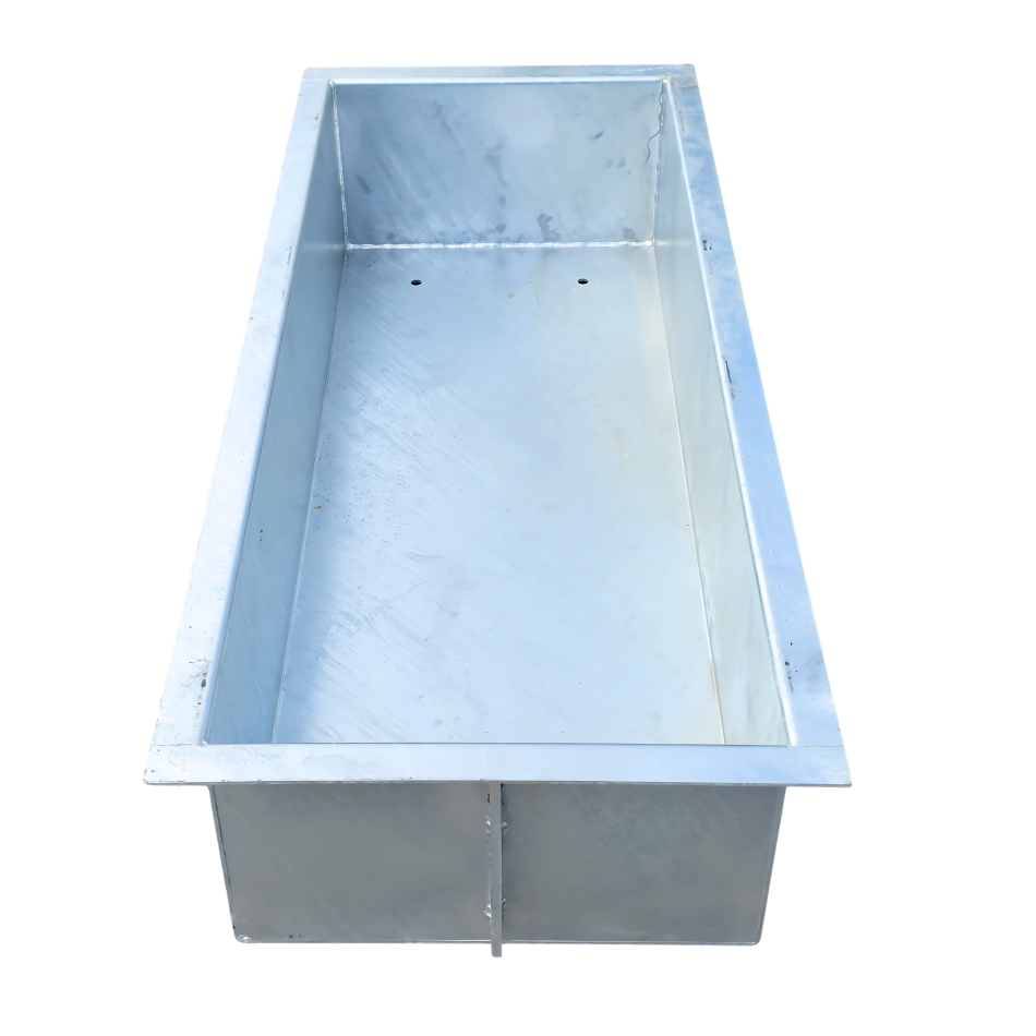 Einbau-Stahlwanne 1-tlg. für Unterflurmontage der Profi Scherenhebebühne RT-FW3500 (3,5 t)