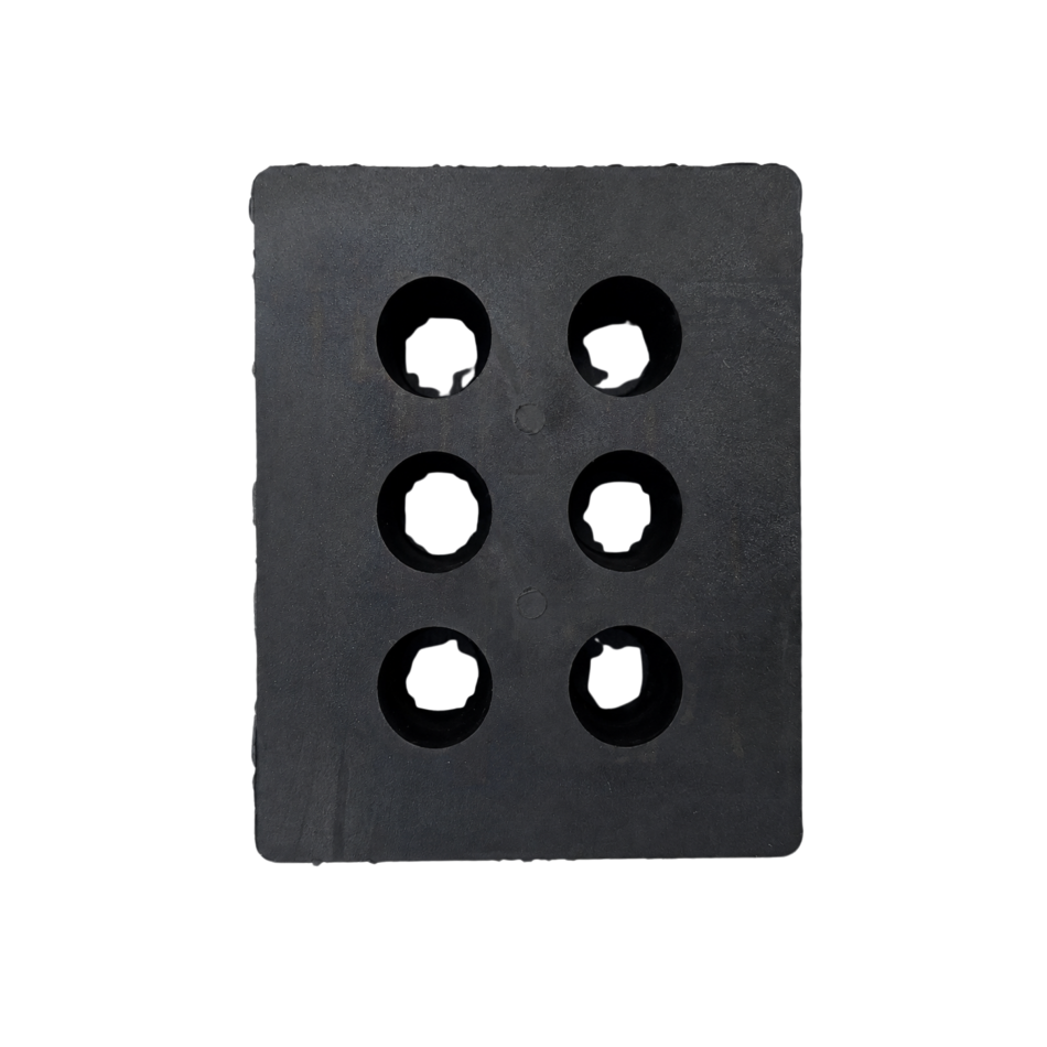 Gummiauflage 12 x 10 x 5,5cm