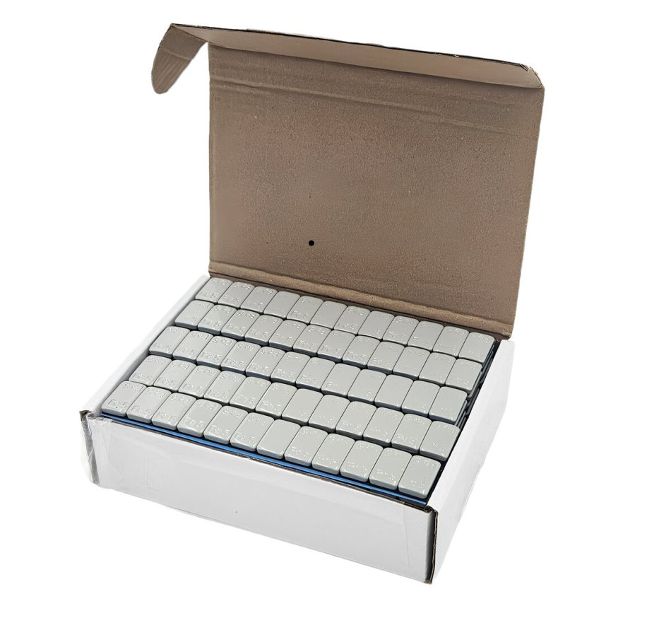 Klebegewicht 50-tlg. Grau