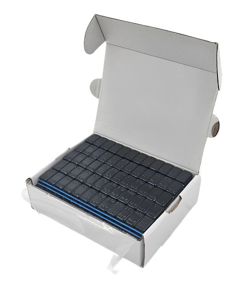 Klebegewicht 50 tlg. - Schwarz