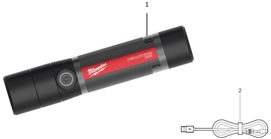 REDLITHIUM USB-Akkuleuchte