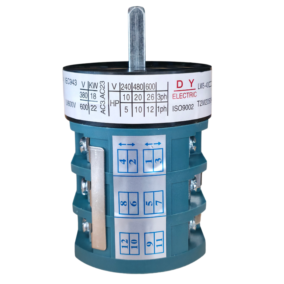 Wendeschalter 220-380V LW5-40A für RTM706A/B - Reifenmontiermaschine Ersatzteil