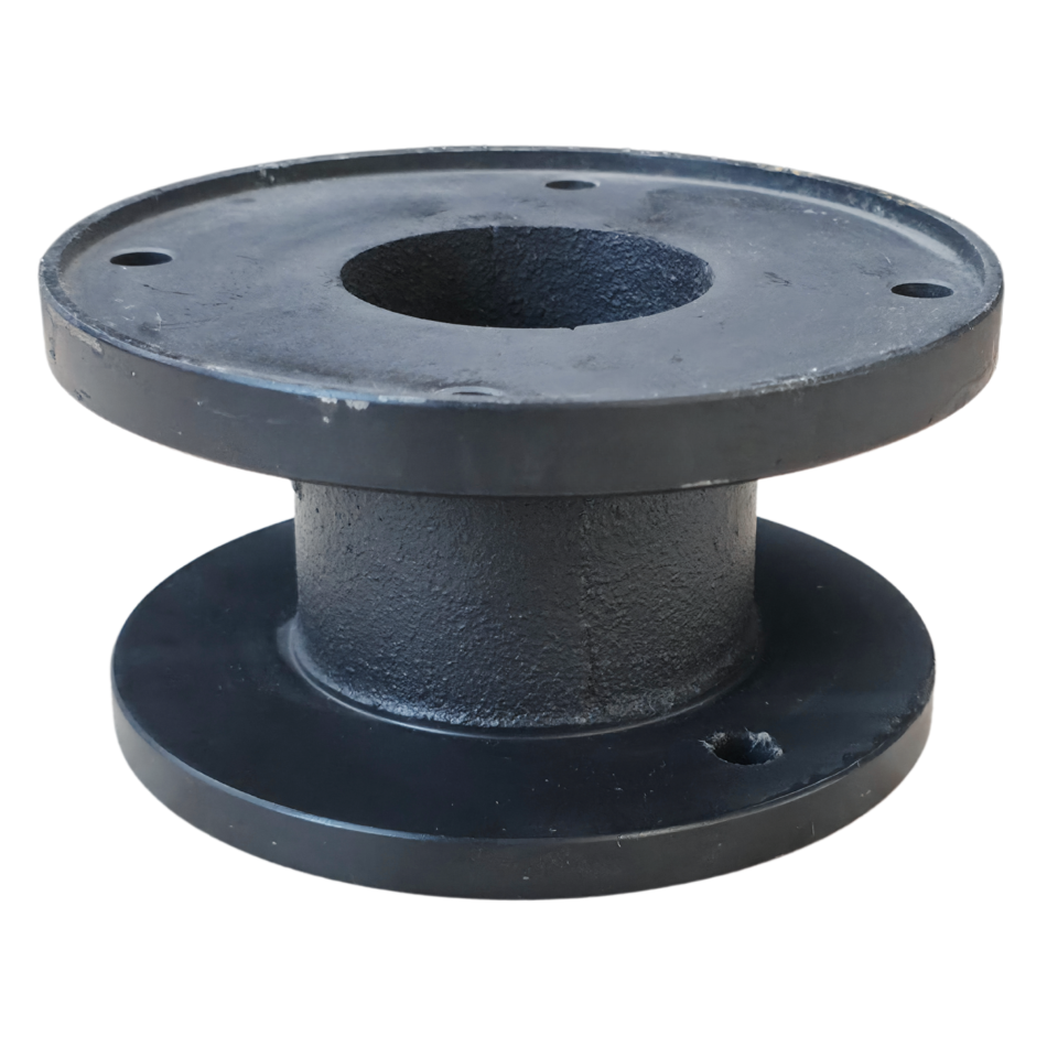 Massive Flanschrolle Adapter-Nabe mit 3-Loch Aufnahme für Minibagger