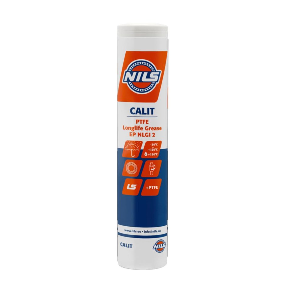CALIT EP2 Mehrzweck-Schmierfett mit PTFE – teilsynthetisch, wasserbeständig, NLGI 2