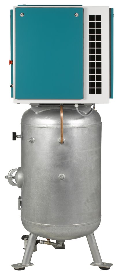 Stationärer 270l Kolbenkompressor mit Kältetrockner AIRPROFI 703