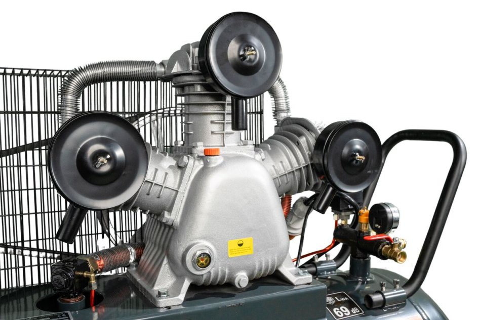 Druckluft Kompressor 200L ölgeschmiert - 3 Zylinder 10PS | RETTER RT4120