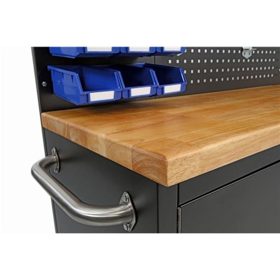 Werkzeugwagen - Werkbank - 214 cm - 180 Kg - 10 Schubladen
