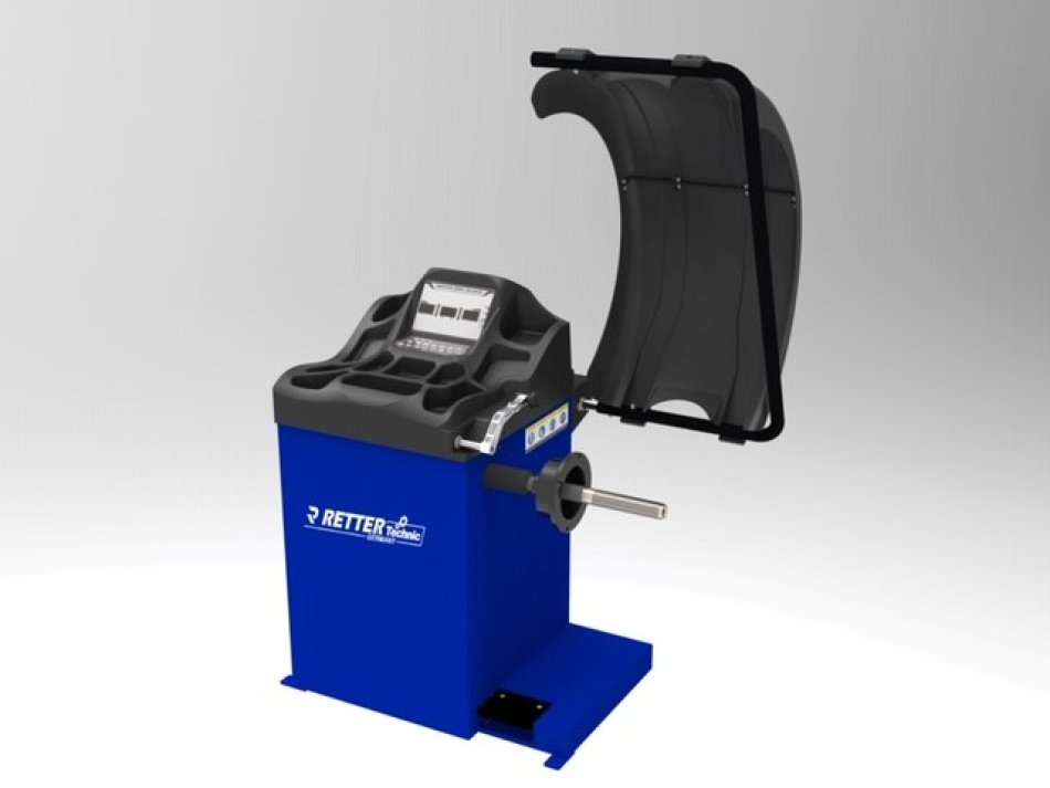 Reifenwuchtmaschine auto. Messvorgang RT-825A | RETTER Reifenwuchtmaschine auto. Messvorgang RT-825A | RETTER