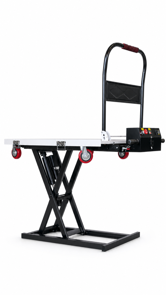 RETTER Elektro-Hubtischwagen 300 kg Lithium-Akku 1000 mm Hubhöhe