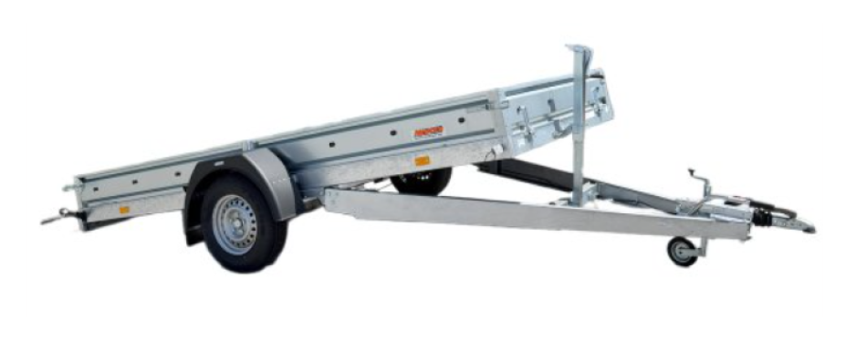 Bundle KS10-8 Austria Edition Minibagger 1.000 kg + Universal N15 Tieflader Anhänger 1.500 kg