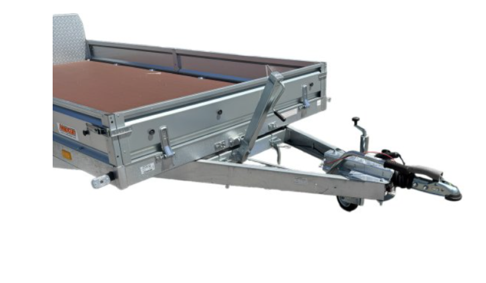Anhänger- & Minidumper Bundle Universal N15 1500 kg Tieflader + XN800 Profiline Raupendumper Hochentladung