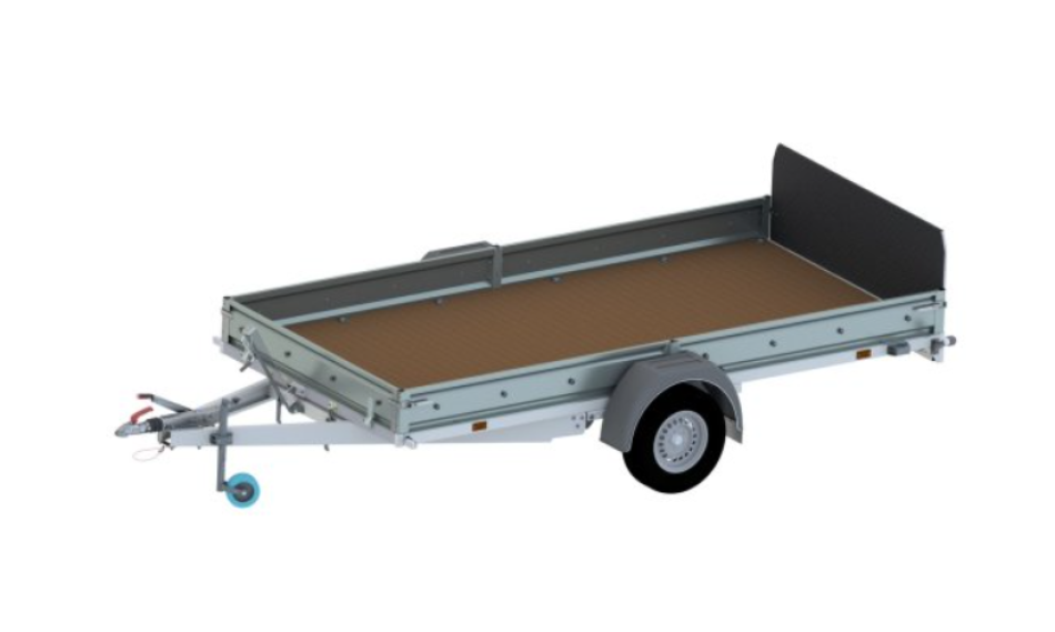 Bundle KS10-8 Austria Edition Minibagger 1.000 kg + Universal N15 Tieflader Anhänger 1.500 kg