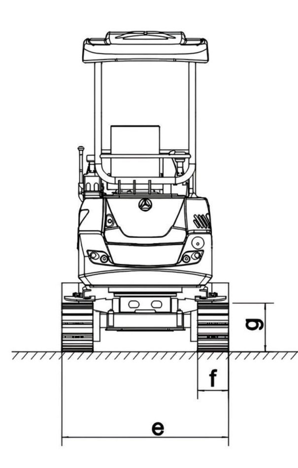 Rhinoceros XN18L Diesel Minibagger - Kubota Motor 14 PS