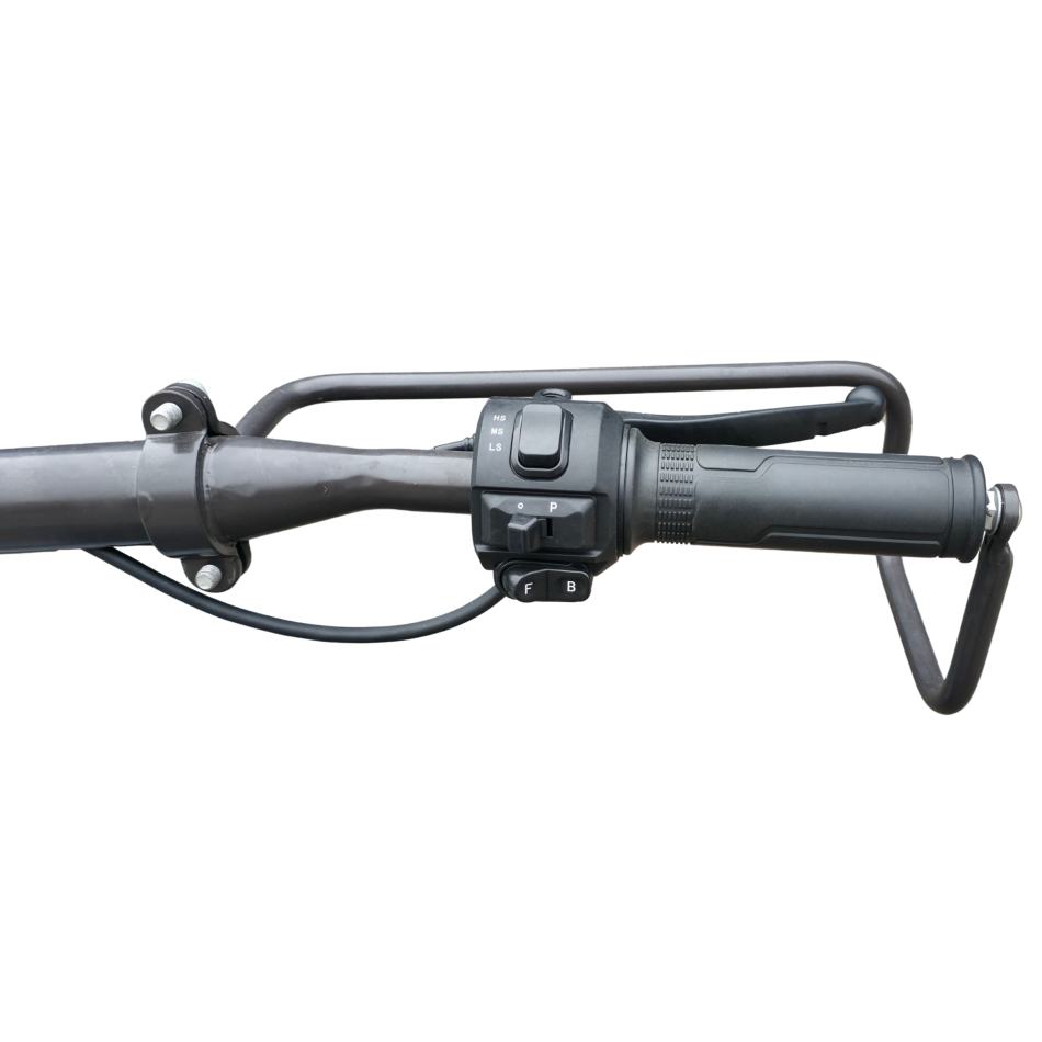 AGROX Elektro-Allrad-Dumper 500kg, Lithium-Akku und hydraulische Knicklenkung