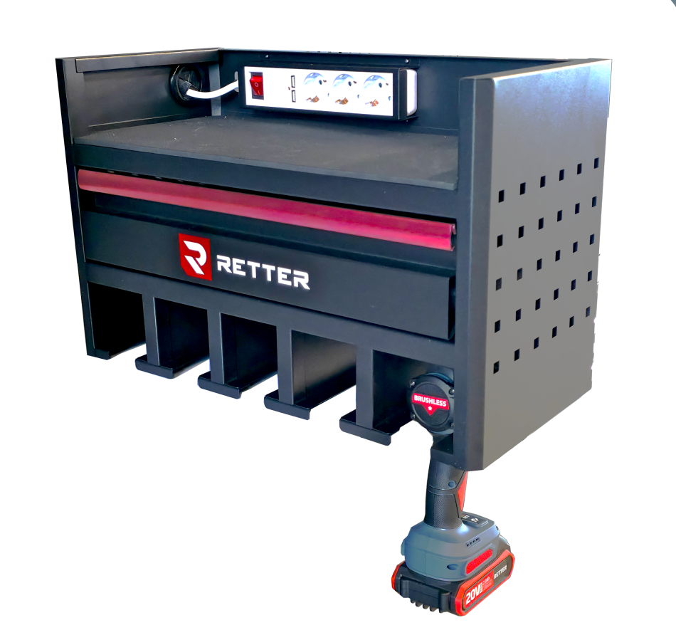 Wandhalterung für Elektrowerkzeug-Aufbewahrung Schrank | Akku-Werkzeug-Organizer