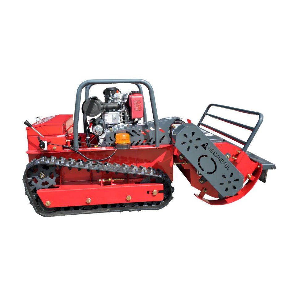 AMD-R100 Ferngesteuerter Diesel-Rasenmäher mit Raupenantrieb – 1000 mm Schnittbreite