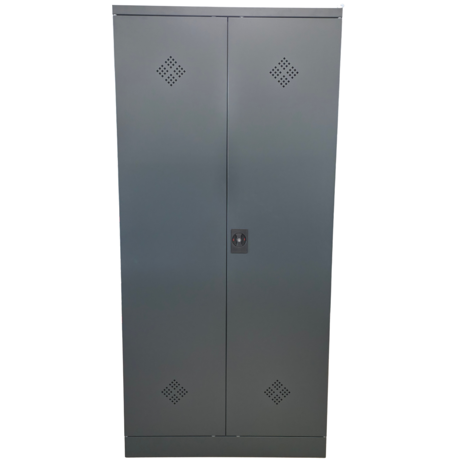 RETTER Stabiler Aufbewahrungsschrank 920 x 420 x 1950 mm - Werkstattschrank