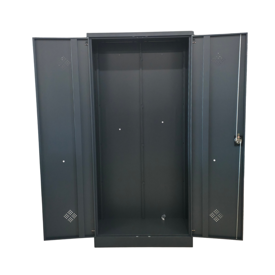 RETTER Stabiler Aufbewahrungsschrank 920 x 420 x 1950 mm - Werkstattschrank