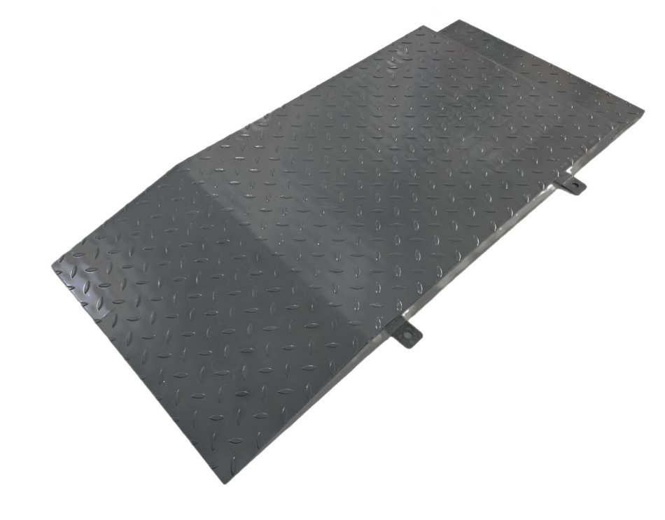 Auffahrrampe ca. 52 x 103 cm für Scherenhebebühnen | Überfahrblech
