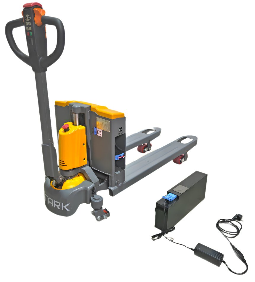 Elektrische Ameise – Gabelhubwagen 1500 kg Tragkraft, 110 mm Hubhöhe – CBD15W-II