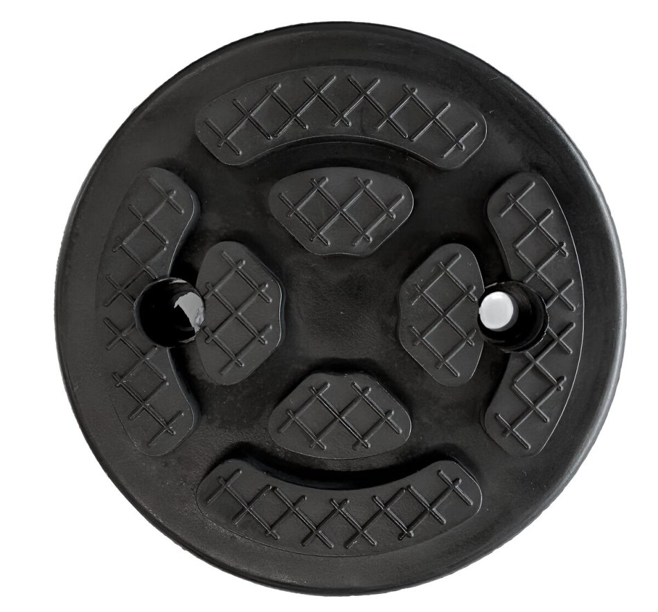 Gummiauflage 120 mm x 32 mm für KFZ-Hebebühnen | Auflageteller