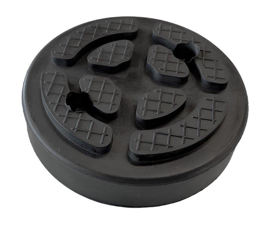 Gummiauflage 120 mm x 32 mm für KFZ-Hebebühnen | Auflageteller