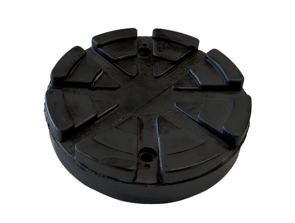 Gummiauflage 125 mm x 24 mm für KFZ-Hebebühnen