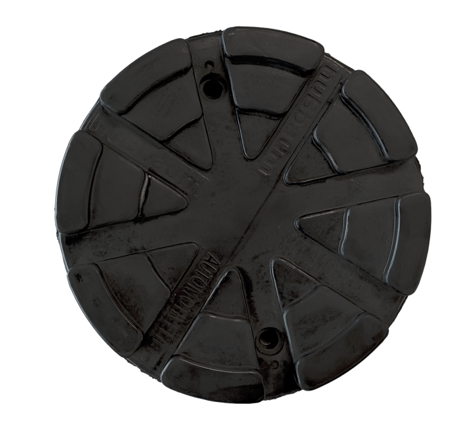 Gummiauflage 125 mm x 24 mm für KFZ-Hebebühnen