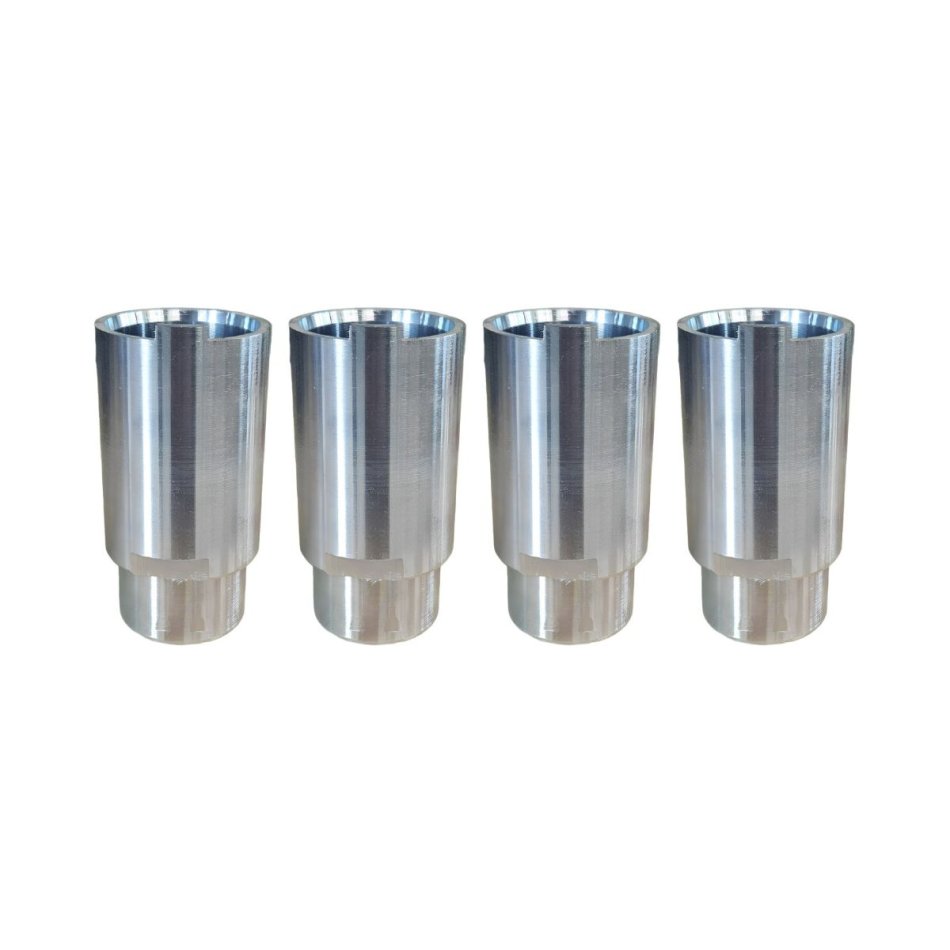 Steckadapter Transporterhöhungen für 2 Säulenhebebühne 120 mm - Ø50mm