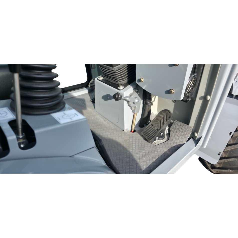 AGROX OX1090 Hoflader – 18,2 kW Kubota-Motor, 1200 kg Nutzlast, Komfortkabine, Euro-Aufnahme & Joysticksteuerung