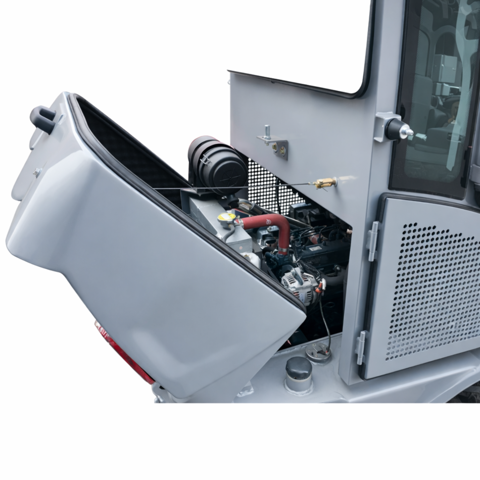 Diesel Hoflader 2.7 T - Teleskoplader 1500 kg Hubkraft | OX1090T - Kubota Motor 25 PS