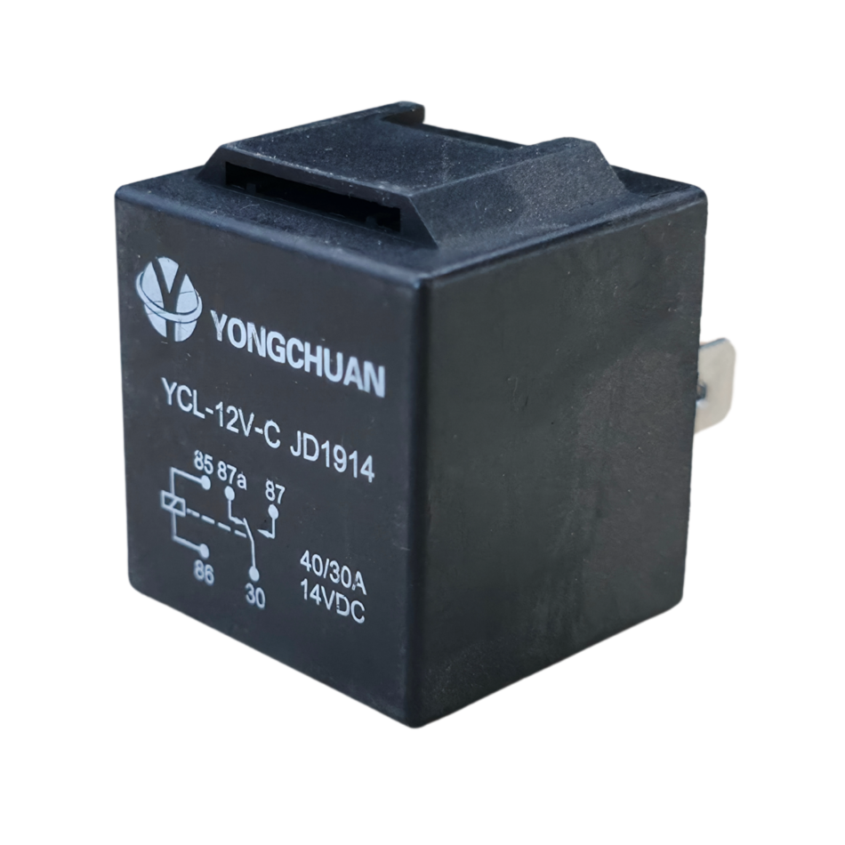 KFZ Relais 12V 40A 5-polig YCL-12V-C JD1914 Wechsler für Baumaschinen