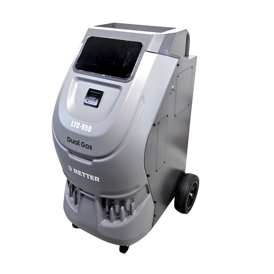 Klimaservicegerät vollautomatisch RTC-959 - DUAL-Gas für R134a & R1234yf | RETTER