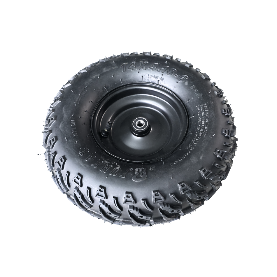 Komplettrad vorne 14x4.10-6" mit Felge – für Kinderquad / Mini ATV
