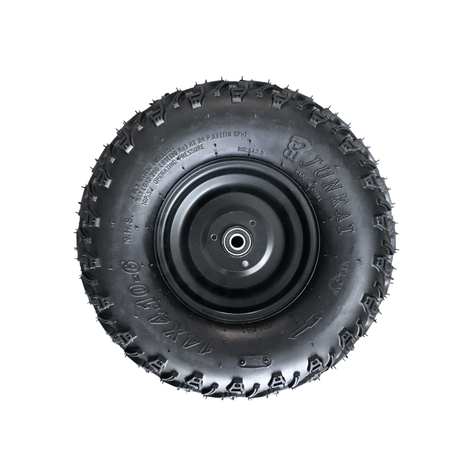 Komplettrad vorne 14x4.10-6" mit Felge – für Kinderquad / Mini ATV