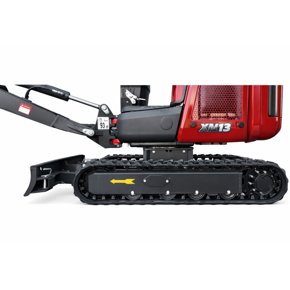 Rhinoceros XN13 Pro Diesel 1.3 t Minibagger - 14 PS, 3 Zylinder mit Kubota D722 Dieselmotor und Lastdruck-Meldesystem
