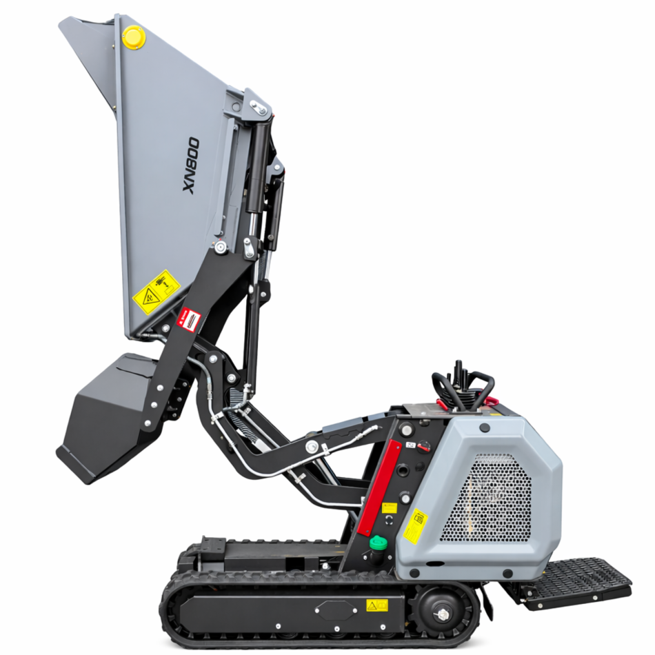 Mini Dumper XN800 Profiline mit Raupenantrieb - 10 PS mit Hochentladung