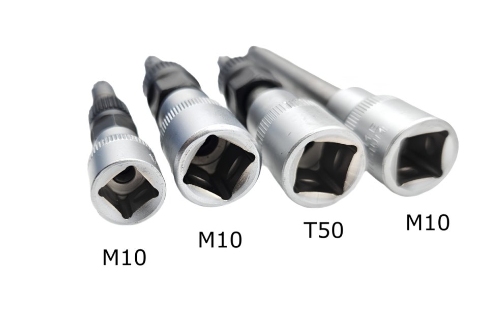 Lichtmaschinen Montagesatz: Bit- und Steckschlüssel mit Adapter für Generatorfreilauf 18-tlg. - RTD2003
