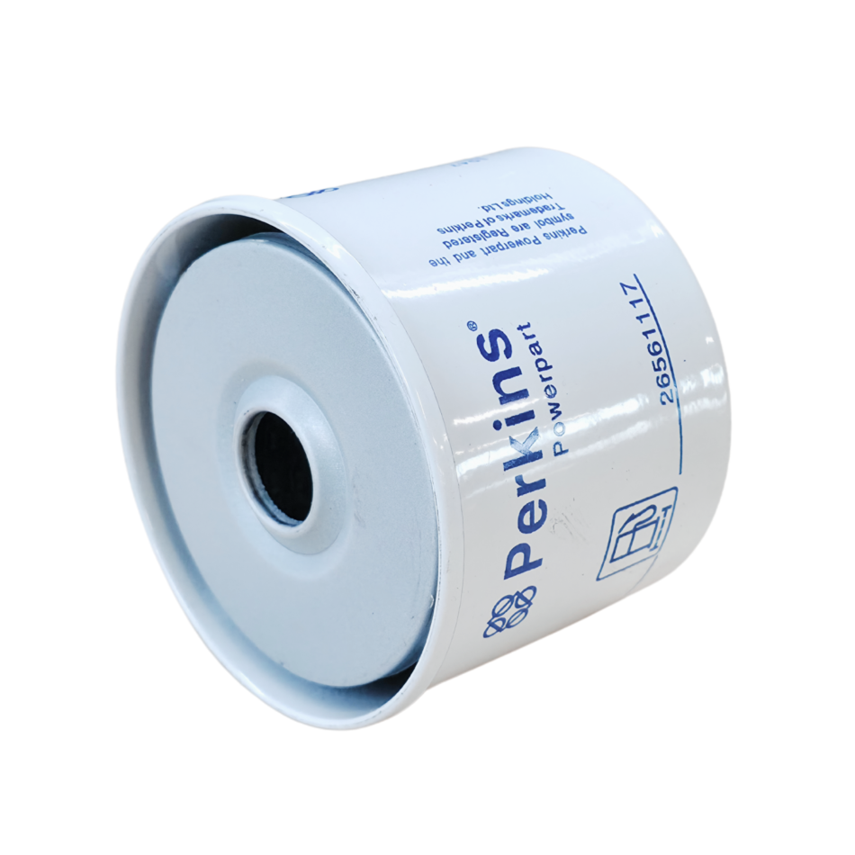 Original Perkins Kraftstofffilter 26561117 Dieselfilter-Einsatz für Minibagger