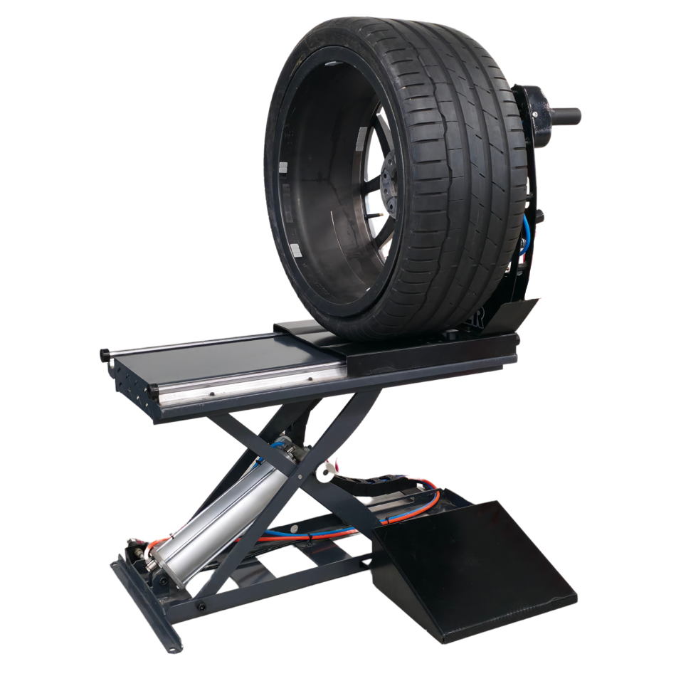 Auswuchtmaschine Pneumatischer Reifenheber für Pkw, SUV - max. 85 kg | RETTER LC-80