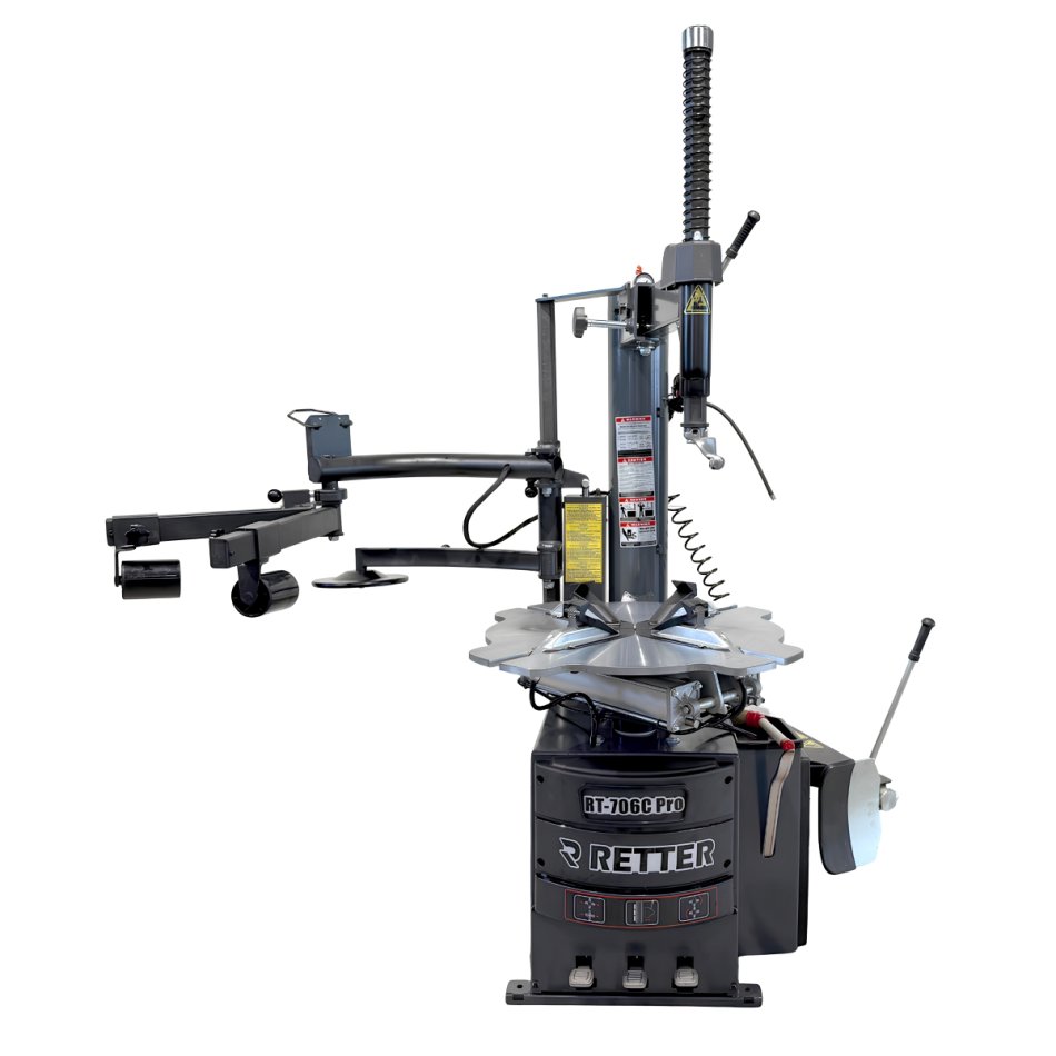 RETTER Profi Reifenmontiermaschine 380V RT-706C Pro mit Booster System und Hilfsarm